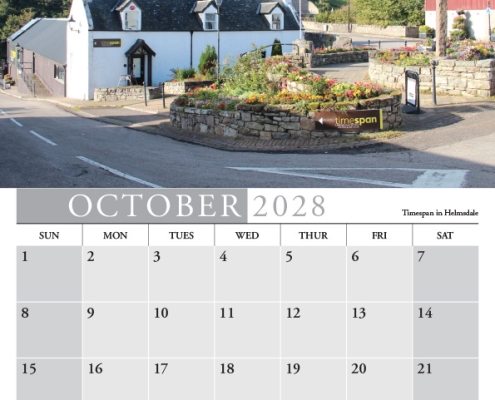 2028 Calendar Timespan in Helmsdale Timespan in Helmsdale